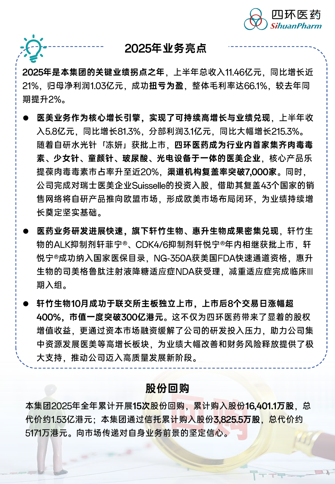 四环医药（0460.HK）2025年12月企业简讯医药新闻-ByDrug-一站式医药资源共享中心-医药魔方