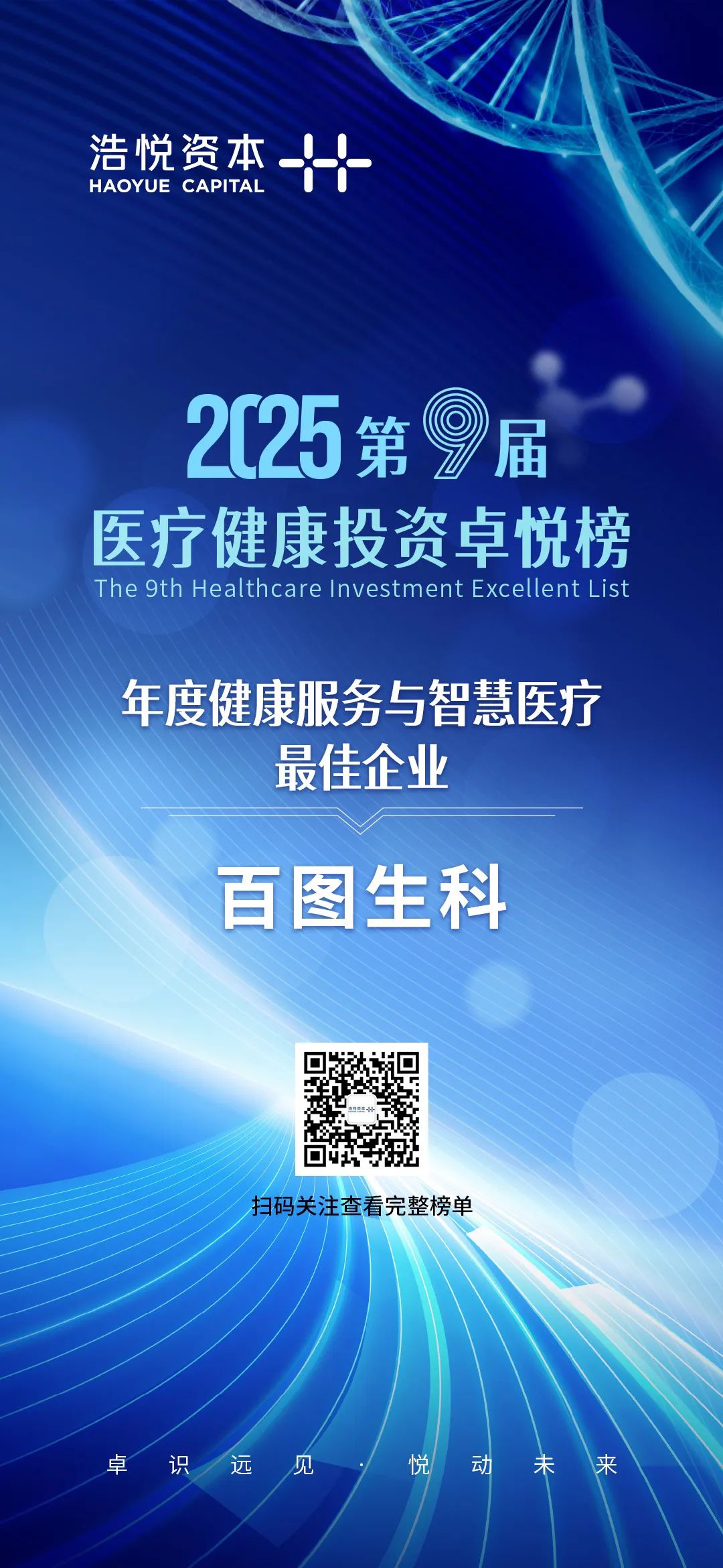 从技术突破到生态赋能，百图生科荣膺卓悦榜“年度健康服务与智慧医疗最佳企业”医药新闻-ByDrug-一站式医药资源共享中心-医药魔方